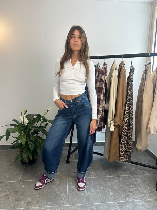 JEANS A PALLONCINO
